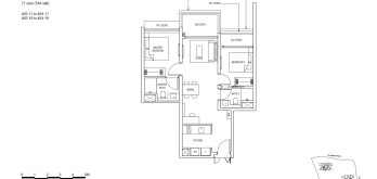 PineTree-Hill-Floor-Plan-2-Bed-Premium-Type-2BP1