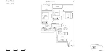 PineTree-Hill-Floor-Plan-2-Bed-Premium-Type-2BP4