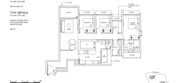 PineTree-Hill-Floor-Plan-3-Bed-Premium-Study-Type-3BPS2